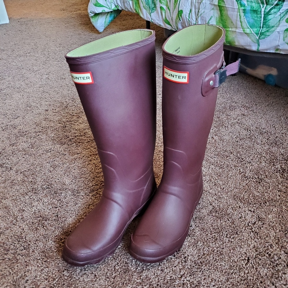 Hunter Rain Boots Tall